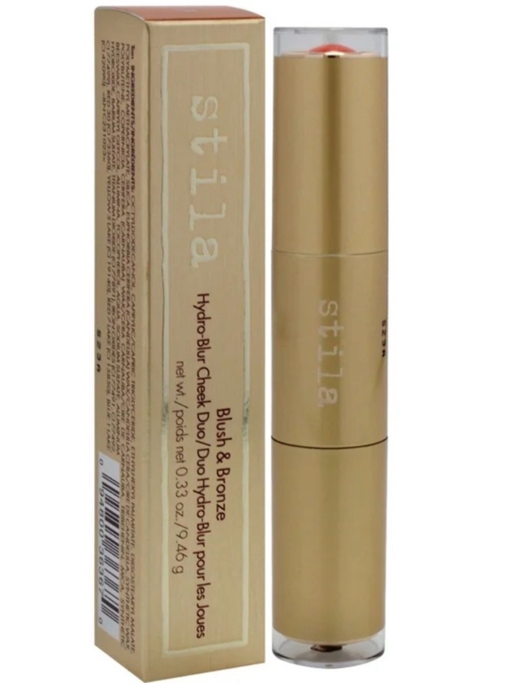 stila Blush & Bronze Hydro-Blur Cheek Duo - Peachy Pink